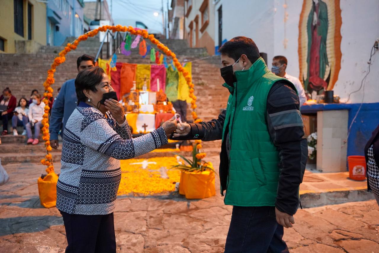 VISITA ALCALDE JORGE MIRANDA ALTARES DE VECINOS DE LA CIUDADELA Y LA MARIANITA