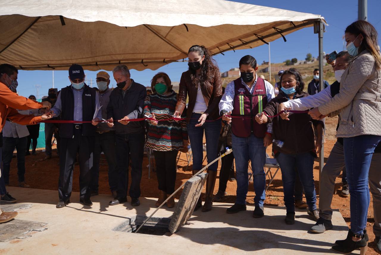 ENTREGA JORGE MIRANDA OBRA DE RED DE AGUA POTABLE EN COLONIA ESPAÑA II