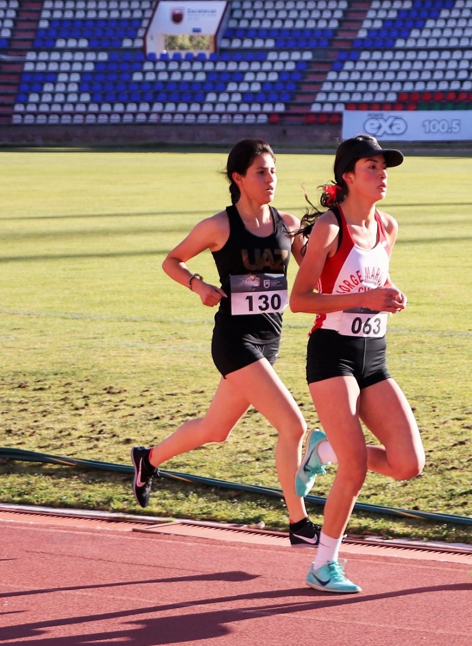 70 zacatecanos integran la selección estatal de atletismo rumbo a los Nacionales Conade 2022