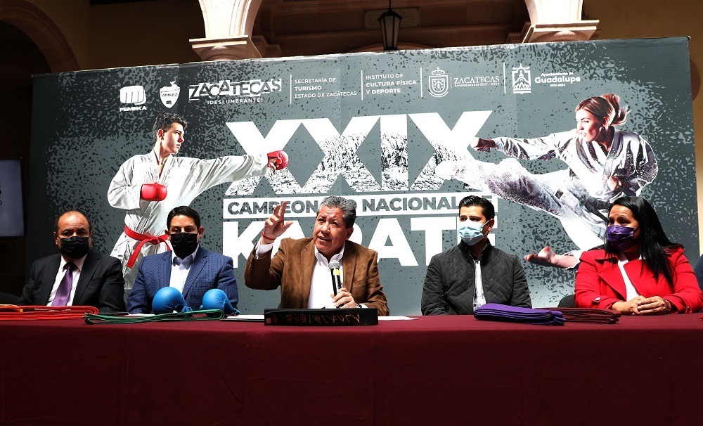 Zacatecas, sede del XXIX Campeonato Nacional de Karate 2022