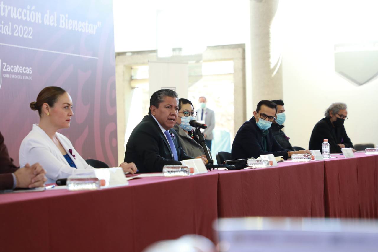 Plantea Gobernador David Monreal multiplicar acciones en la búsqueda de soluciones a las necesidades de infraestructura social en los 58 municipio