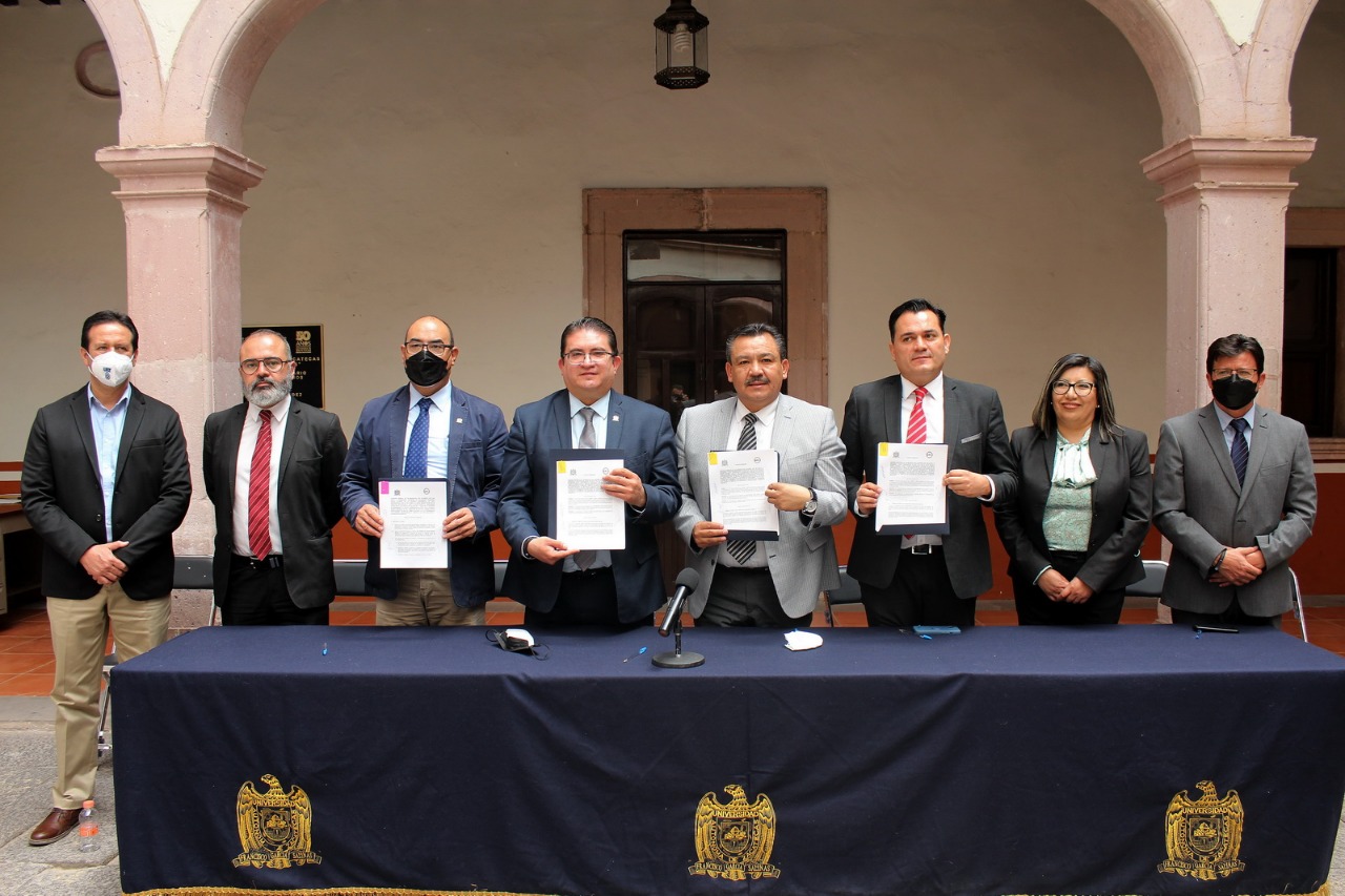 UAZ firma convenio de colaboración con la UTZAC