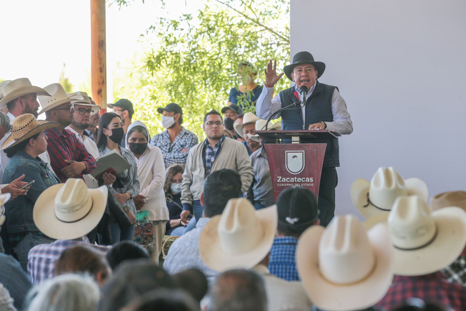 Políticas Públicas  para capitalizar al campo y prepararlo para un buen ciclo agrícola, reitera David Monreal.