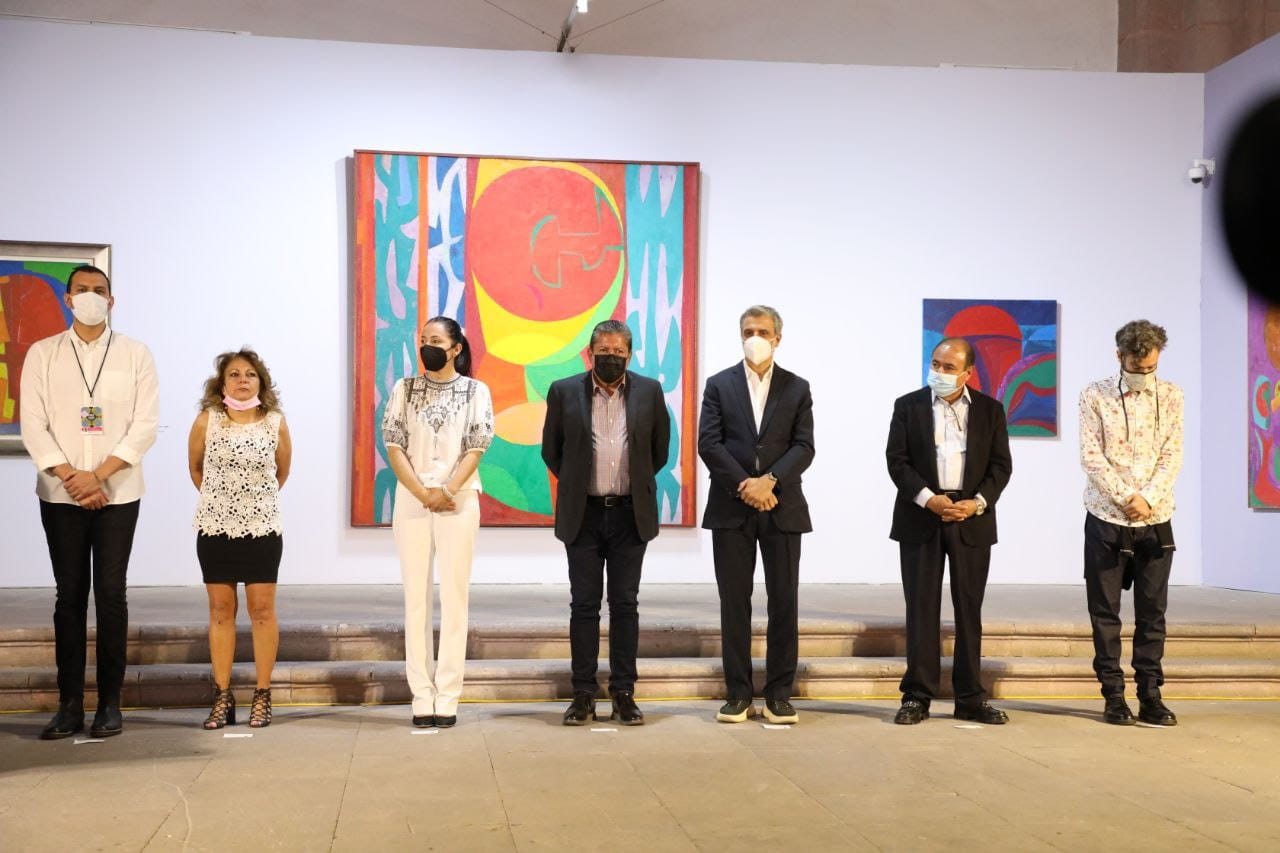 Inaugura Gobernador David Monreal exposición Pedro Coronel. 100 años. Una ruta infinita., en el marco del FCZ 2022 