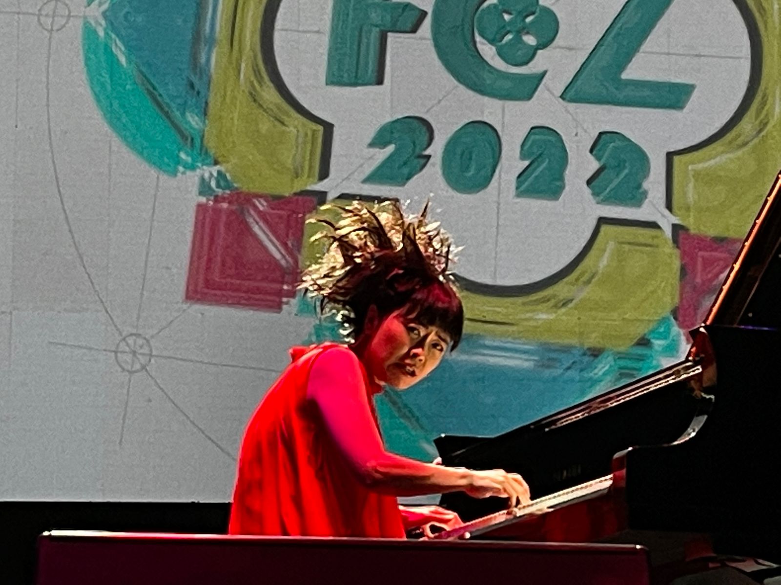 Al ritmo del piano, Hiromi pone a vibrar el Centro Histórico de Zacatecas