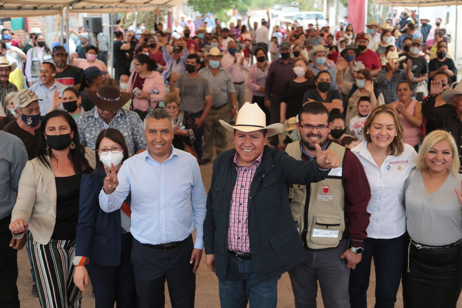 Acuerda Gobernador David Monreal realizar obras de infraestructura entre el Gobierno del Estado y el municipio Villanueva