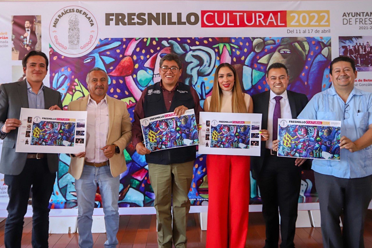PRESENTA SAÚL MONREAL ÁVILA PROGRAMA DEL FESTIVAL FRESNILLO CULTURAL “MIS RAÍCES DE PLATA