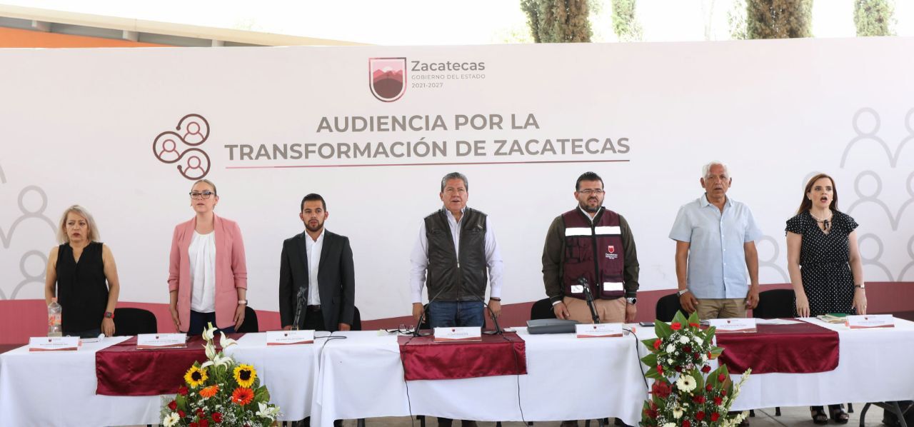 Anuncia Gobernador David Monreal 46 millones de pesos para mejorar las calles y carreteras de Pinos