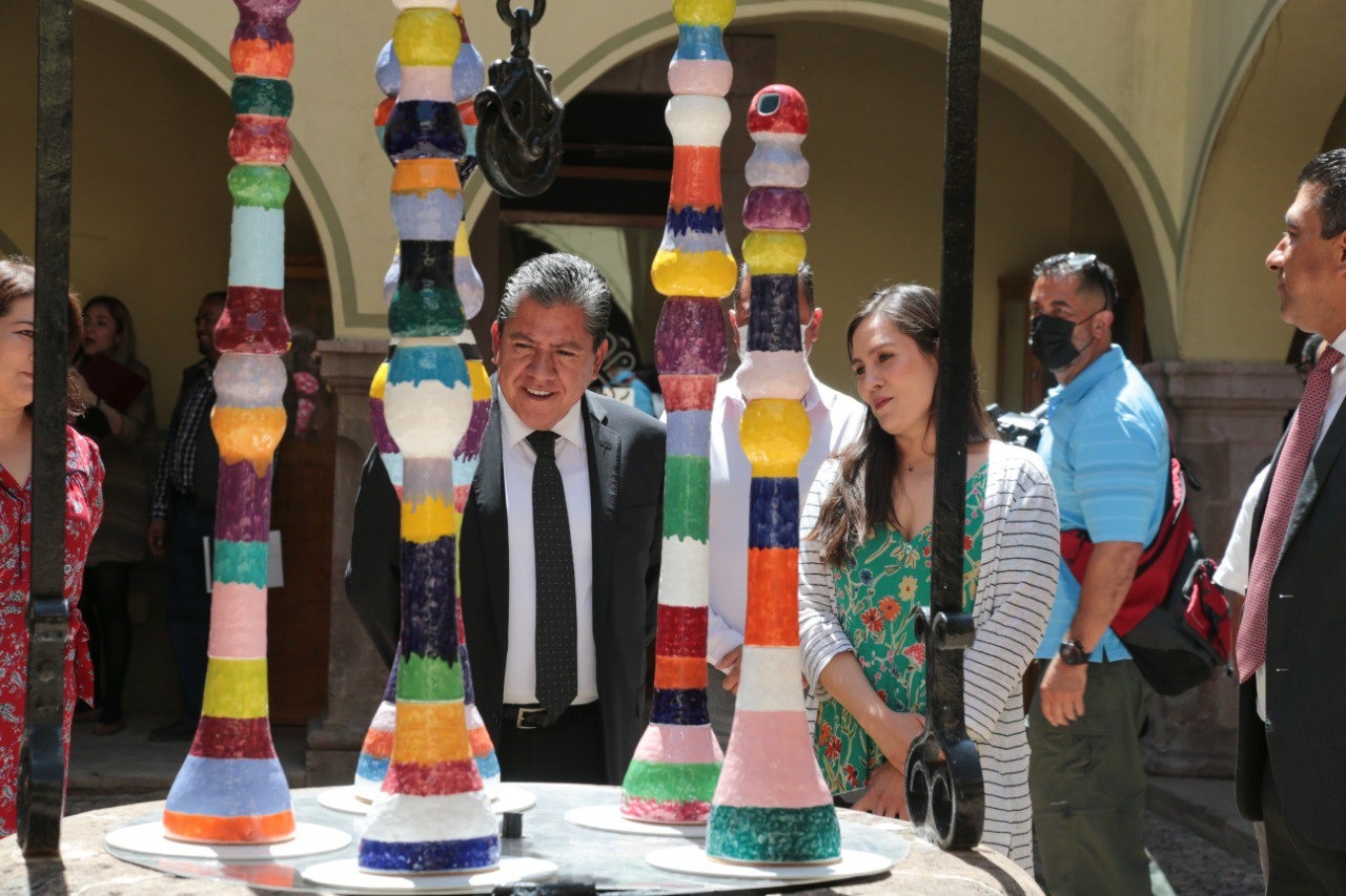 Fortalece Gobernador David Monreal al sector artesanal e inaugura el punto de venta Industrias Creativas, Hecho en Zacatecas