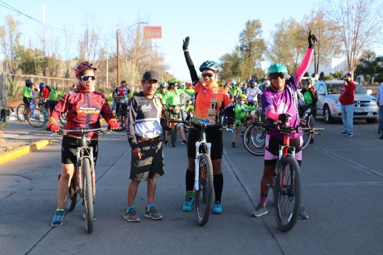 CELEBRAN EN FRESNILLO EL DÍA MUNDIAL DEL MEDIO AMBIENTE 
CON RODADA CICLISTA