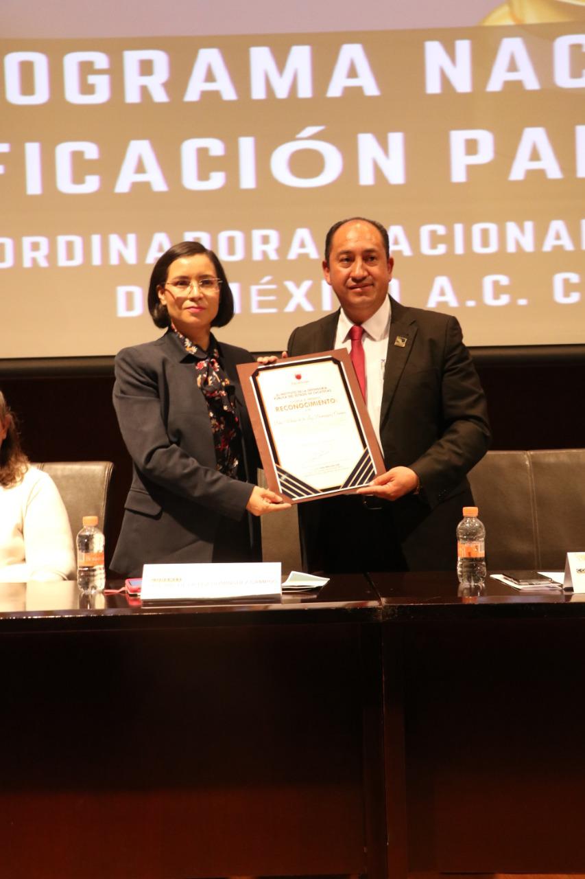 CONAMEX reconoce la Dra. Ma. de la Luz Domínguez por su labor frente a la CDHEZ
