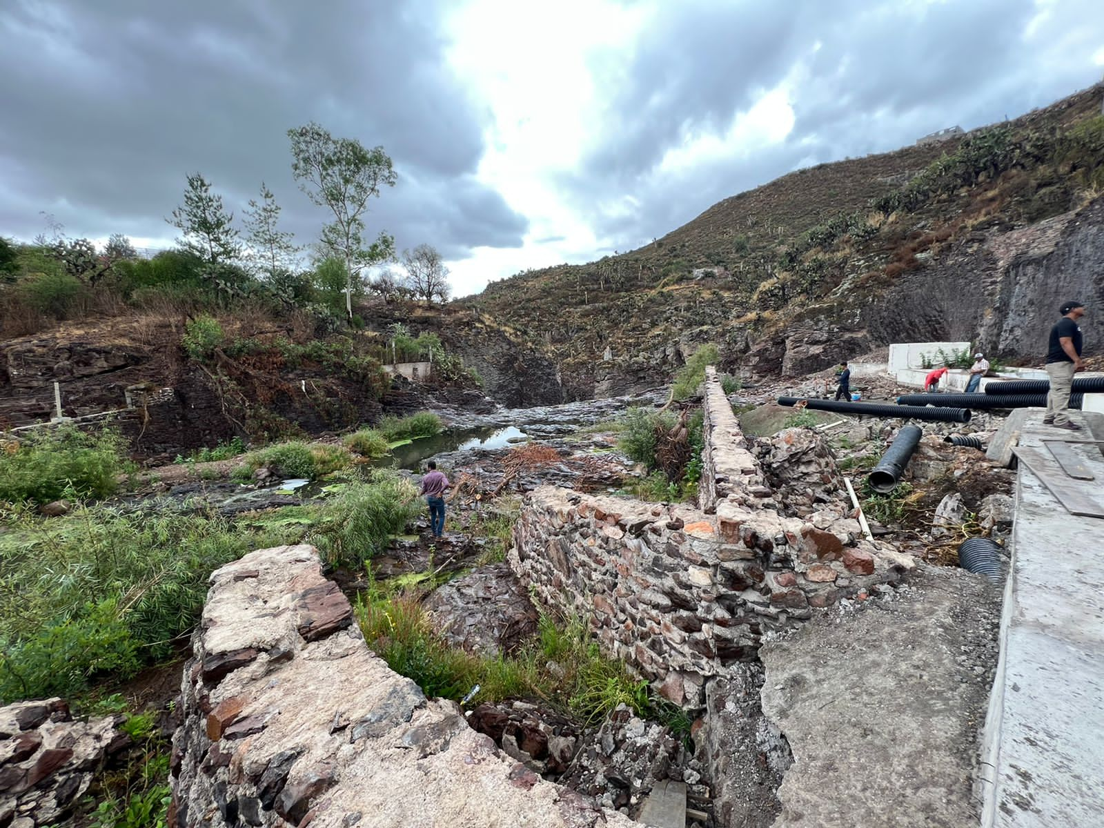 Gobierno de Zacatecas reconstruye planta de tratamiento de aguas residuales para el beneficio de familias de Genaro Codina