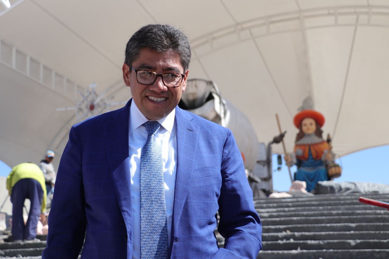 SUPERVISA SAÚL MONREAL MEGAPROYECTO DEL SANTO NIÑO DE ATOCHA FRESNILLO