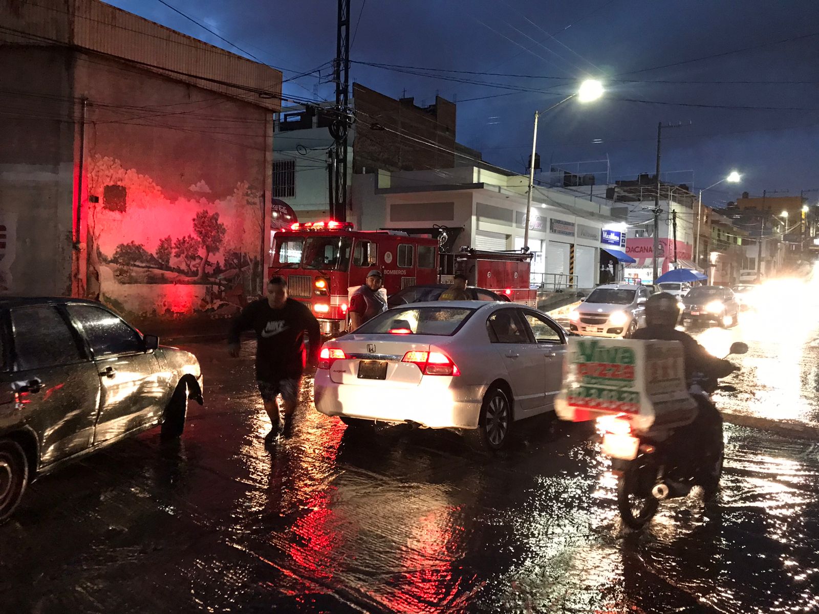 *Protección Civil* de la capital presenta el siguiente reporte por la lluvias: