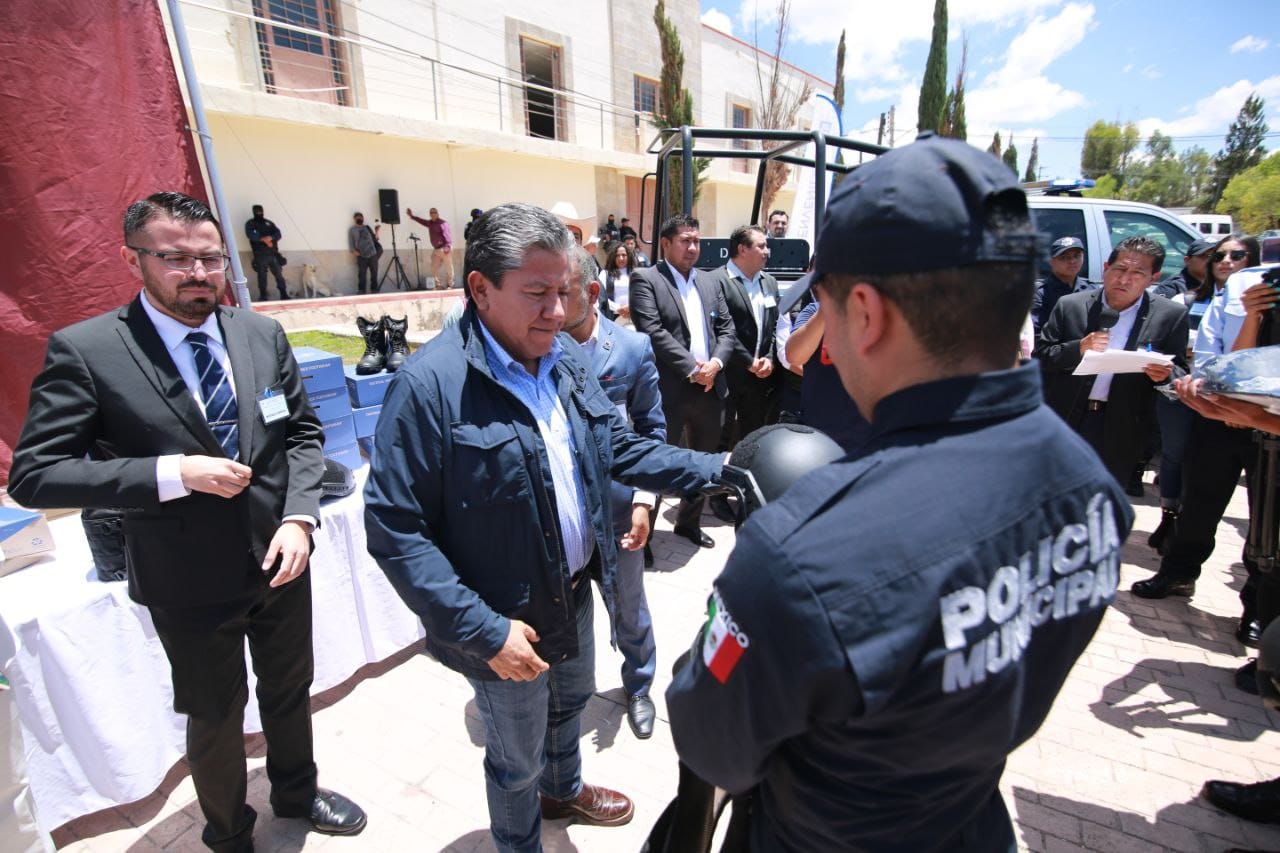 Se fortalece la seguridad de los municipios de Zacatecas con 138 millones de pesos: Gobernador David Monreal