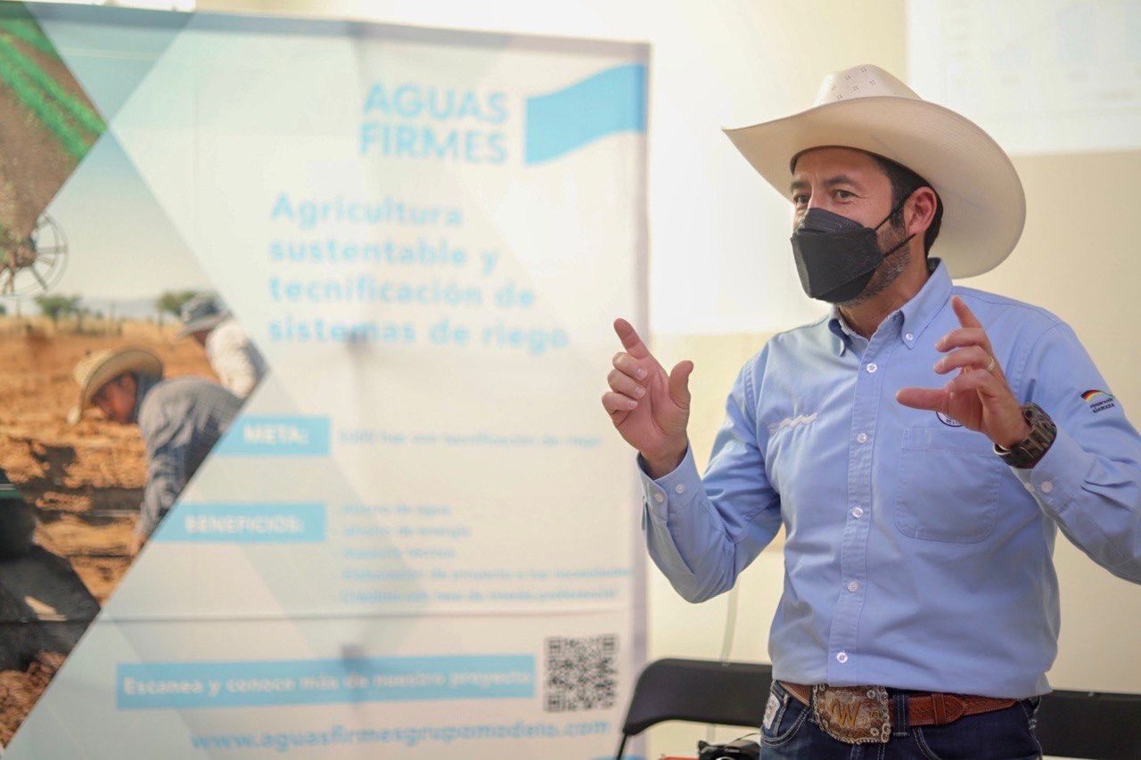 OFRECEN CAPACITACIÓN SOBRE LA TECNIFICACIÓN DEL RIEGO EN EL CAMPO FRESNILLENSE