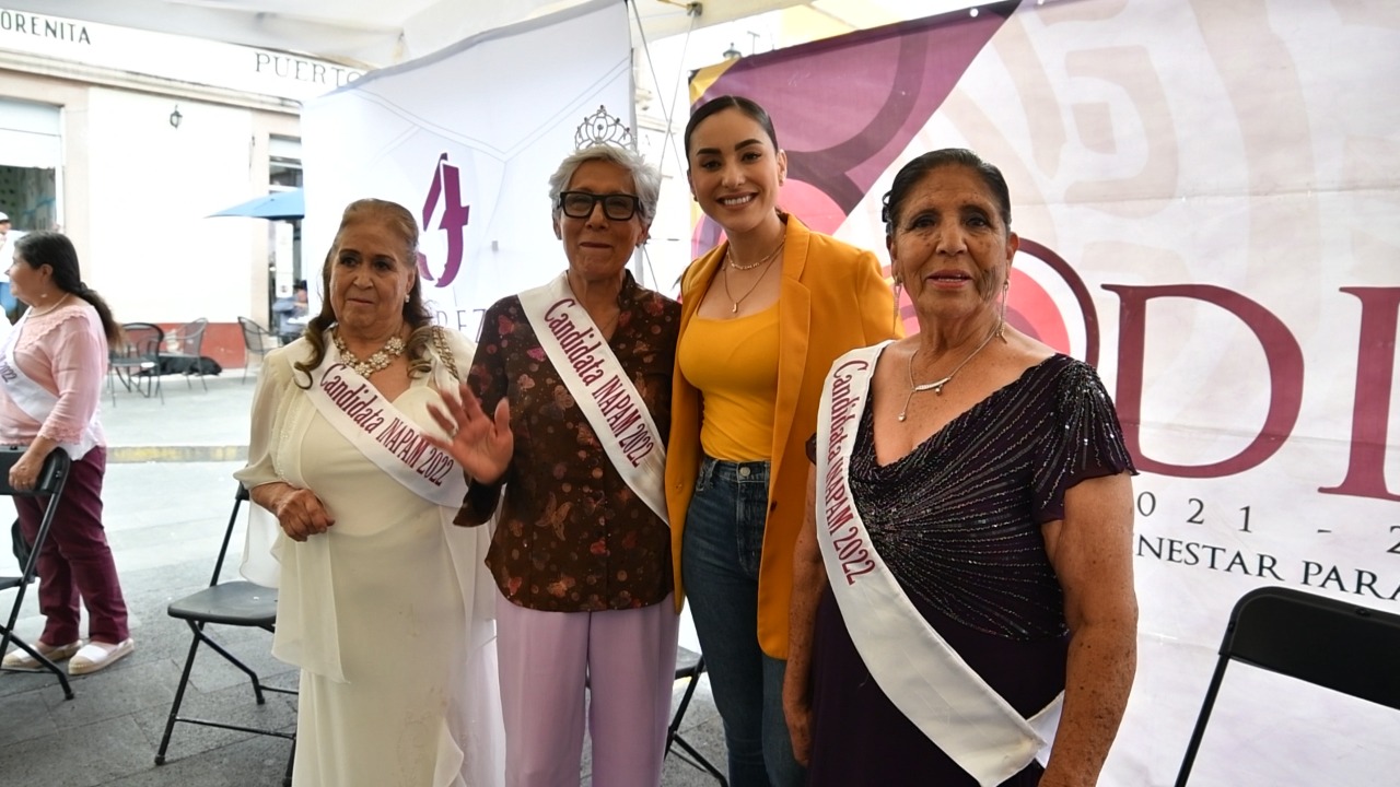 MARTHA CARRILLO ES ELEGIDA REINA DEL INAPAM JEREZ 2022