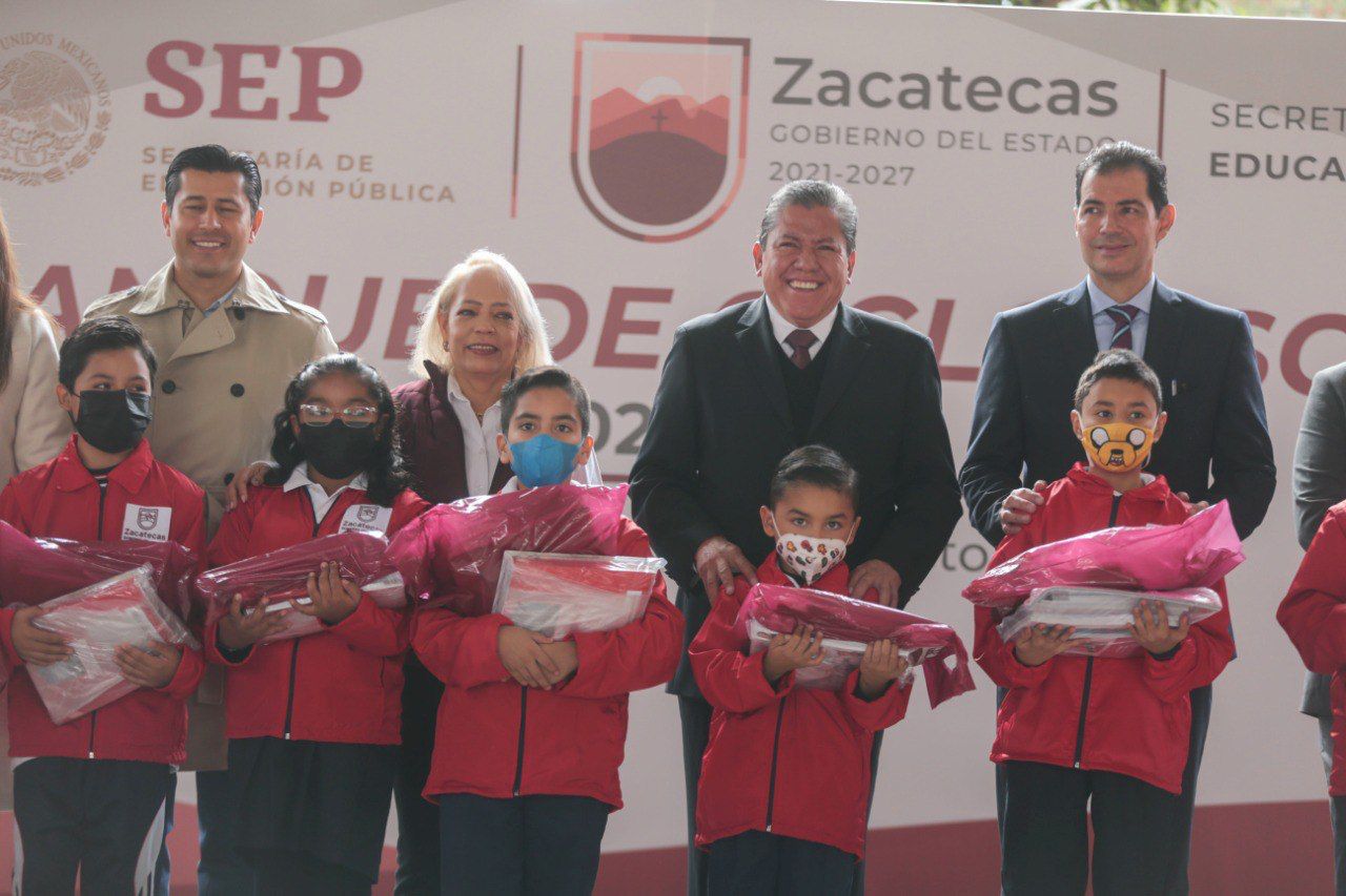 Encabeza Gobernador David Monreal Ávila arranque del Ciclo Escolar 2022-2023 en Zacatecas