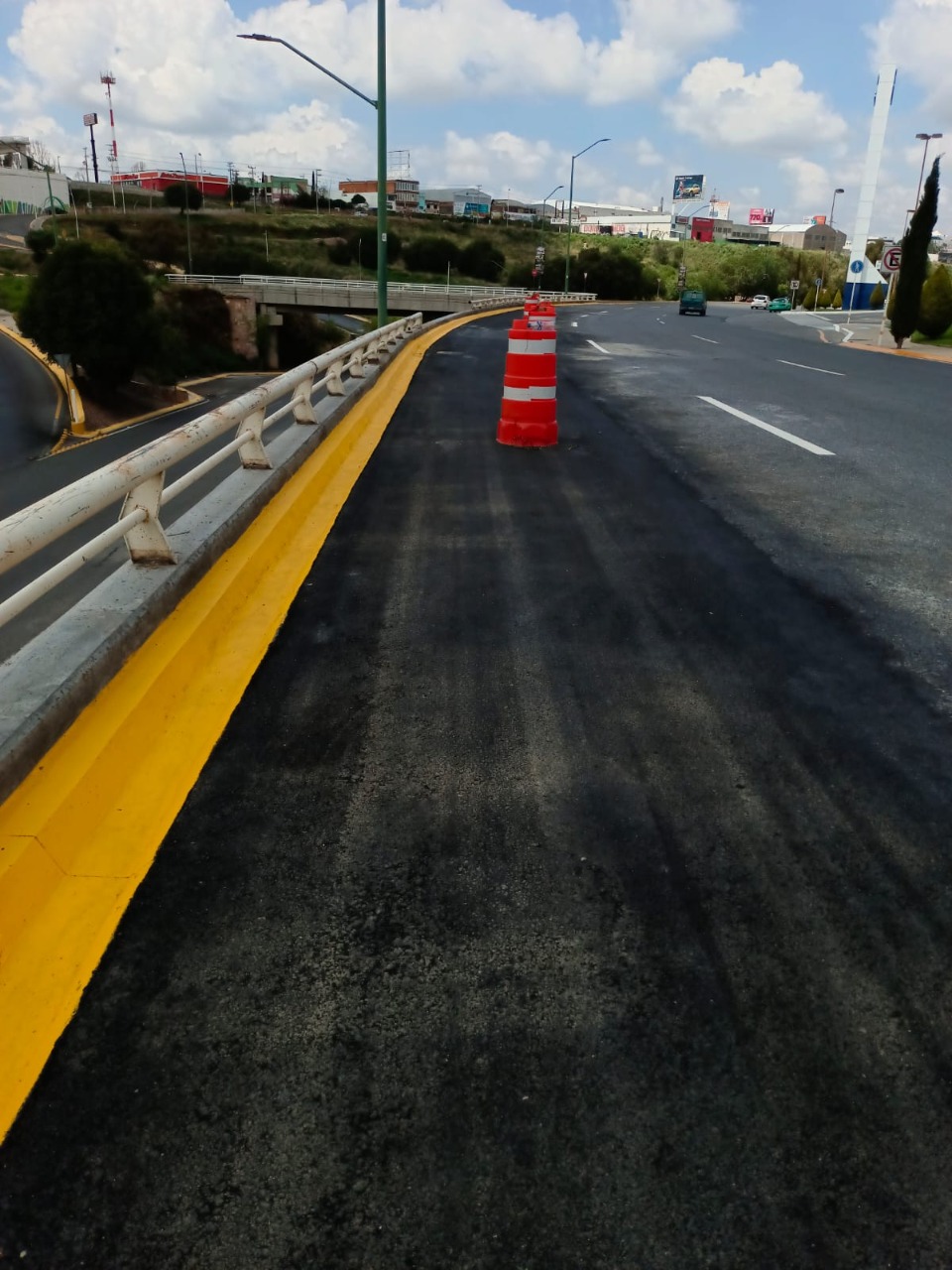 Concluye Gobierno de Zacatecas reparación del muro de contención colapsado en Bulevar El Bote, a la altura de Galerías 