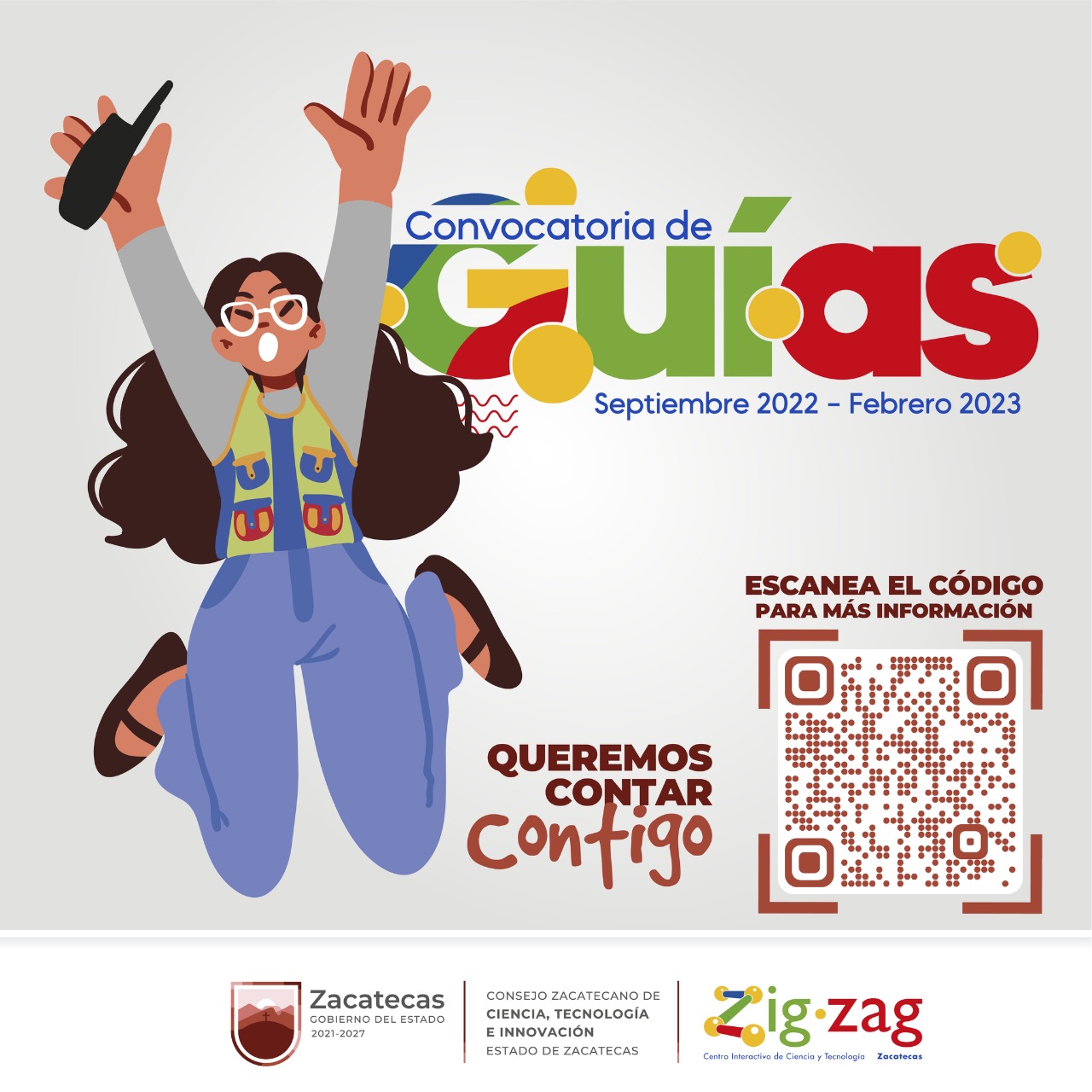 Abre Cozcyt Convocatoria de Becas Zigzag para ser divulgadores de la ciencia y tecnología