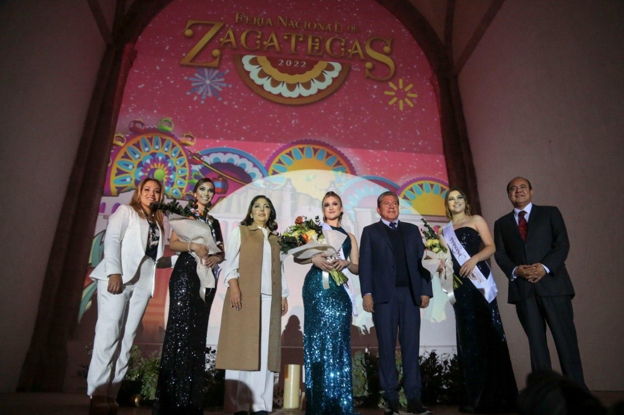 Miroslava es elegida como Reina de la Feria Nacional de Zacatecas 2022