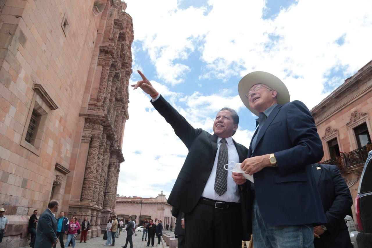 Ofrece Embajador Ken Salazar apoyo a Zacatecas para la atracción de inversiones y seguridad