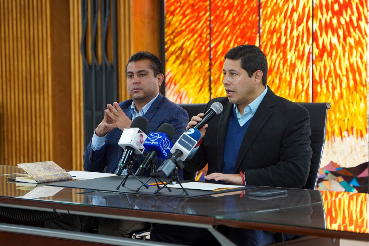 RESPALDAN FUNCIONARIOS FEDERALES A LA CAPITAL GRACIAS A VISITA DEL ALCALDE JORGE MIRANDA CASTRO