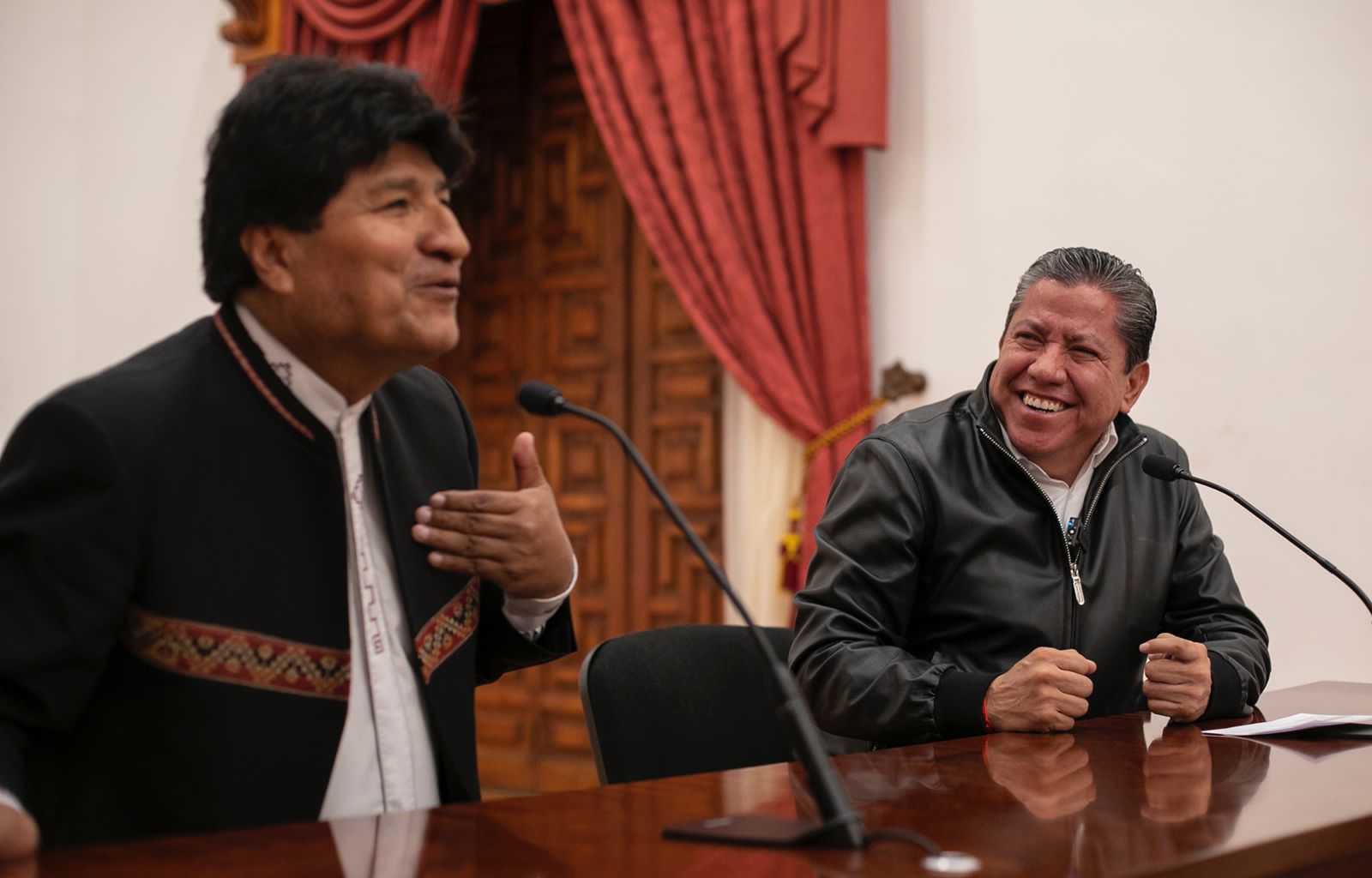Reconoce Evo Morales políticas y programas del Gobernador David Monreal Ávila a favor de la gente