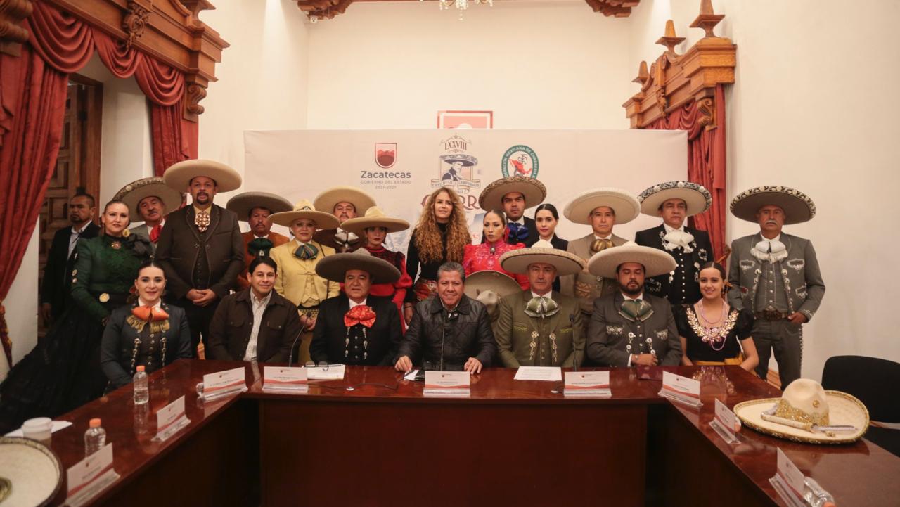 Zacatecas, listo para recibir al Congreso Nacional Charro: Gobernador David Monreal Ávila