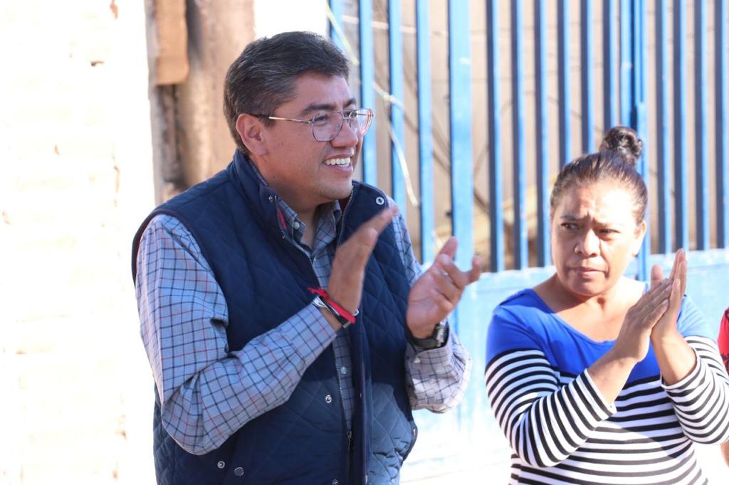 ENTREGA SAÚL MONREAL PAVIMENTACIÓN DE DOS CALLES EN FRESNILLO
