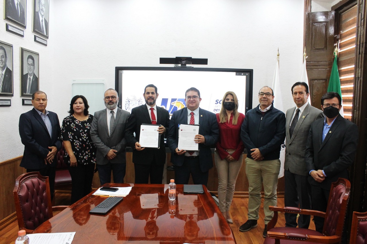 Vinculación UAZ firma convenio de colaboración con el INSELCAP para mejorar el entorno social