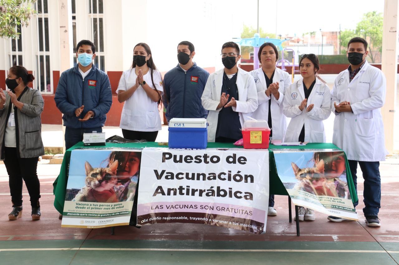 ARRANCA JORNADA DE VACUNACIÓN ANTIRRÁBICA