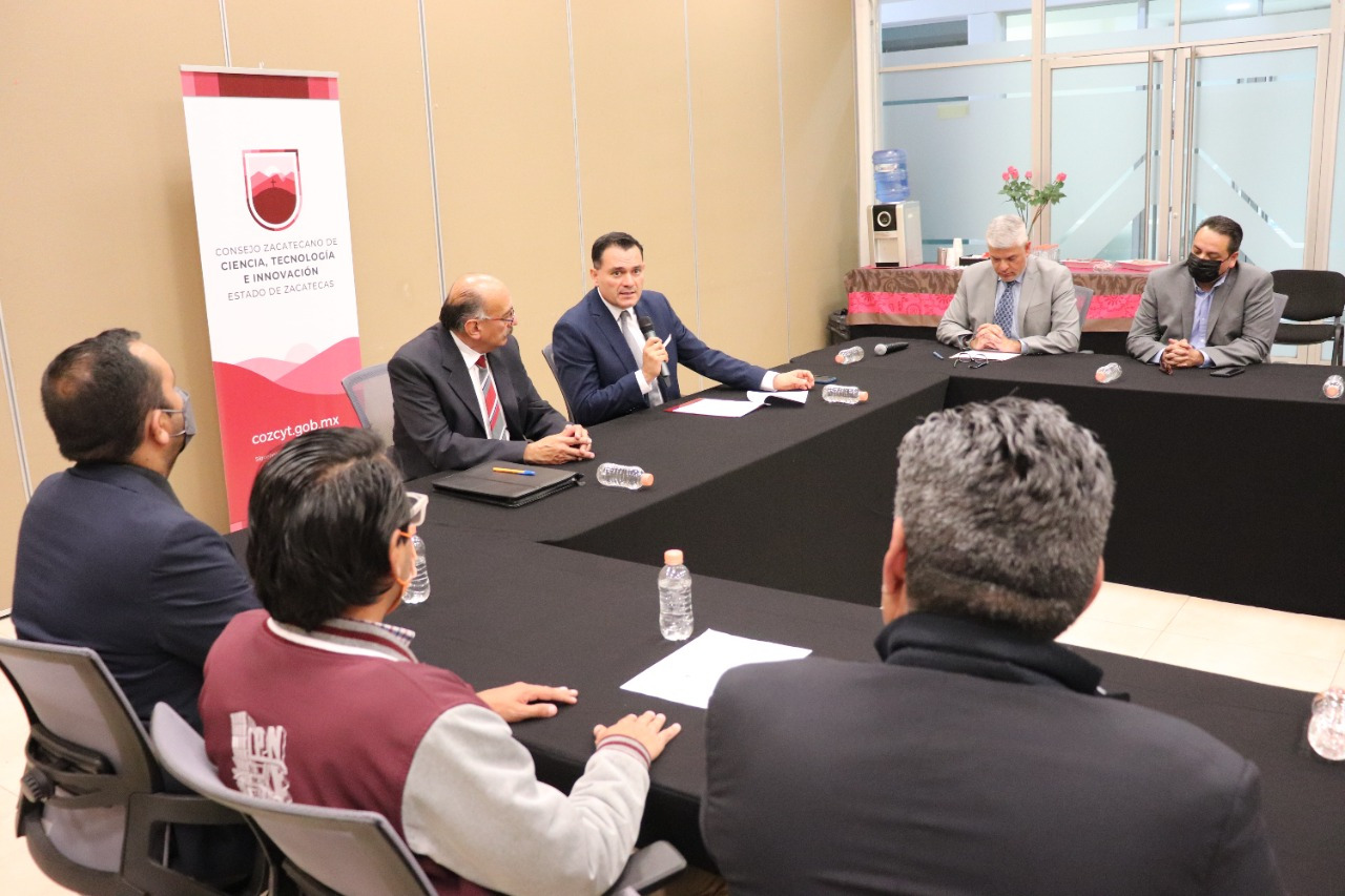 Conjugan esfuerzos Cozcyt e IPN para formar talento humano, generar y difundir ciencia y tecnología en Zacatecas