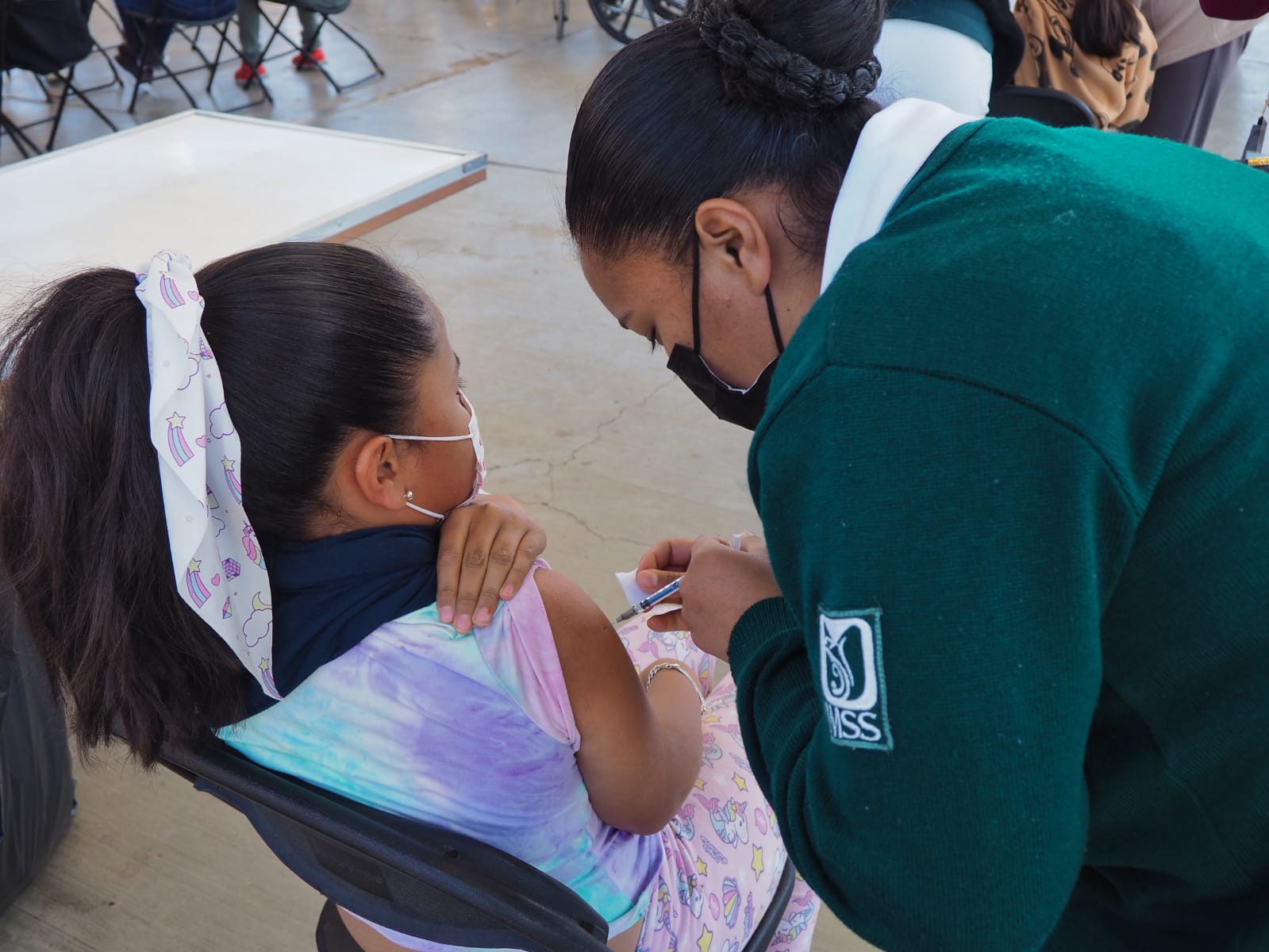 Continúa en Fresnillo la aplicación de primera dosis contra COVID-19 para menores de 5 a 11 años