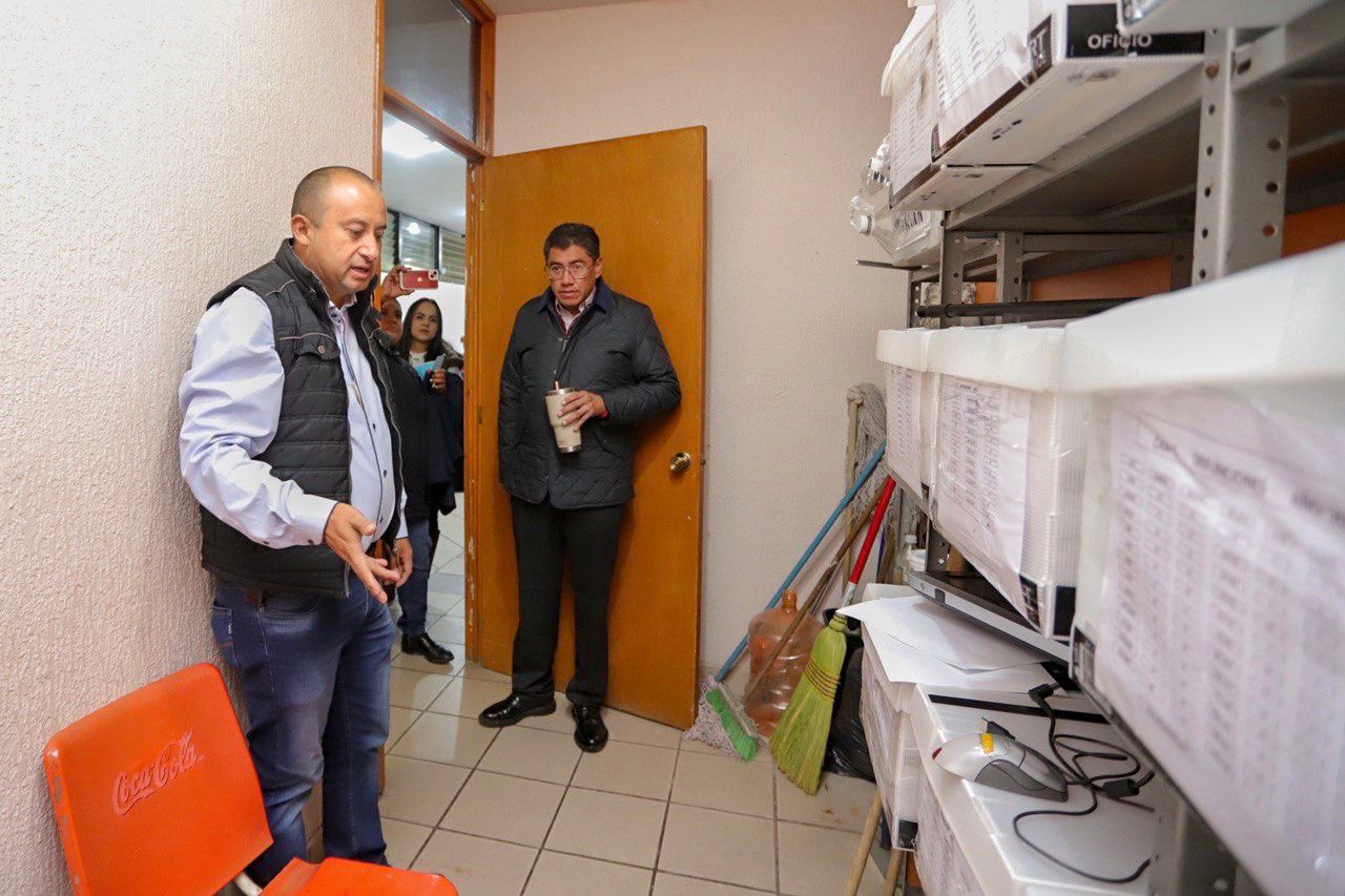 REALIZA SAÚL MONREAL SUPERVISIÓN SORPRESA AL REGISTRO CIVIL