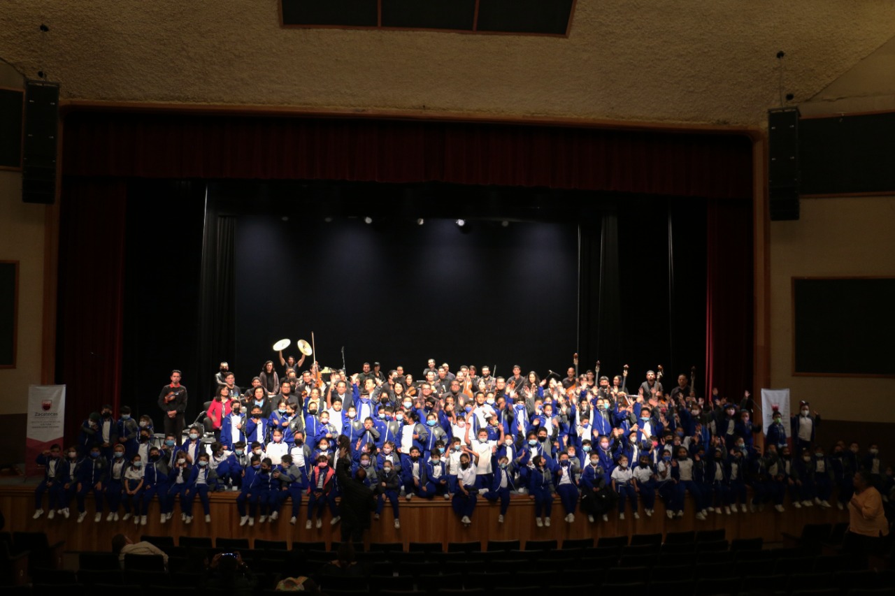 Ofrece OCEZ concierto didáctico en el Teatro Ramón López Velarde