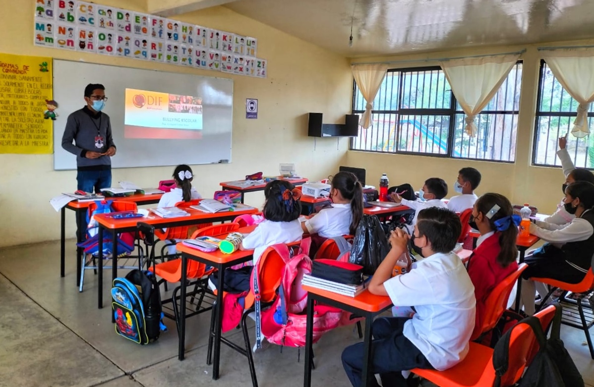 CONTINÚA DIF DE JEREZ CON PREVENCIÓN DEL ACOSO ESCOLAR