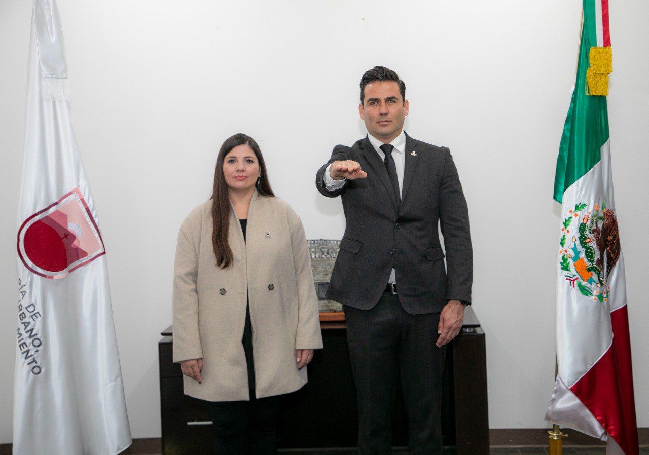 Designa Gobernador David Monreal a José Luis de la Peña como titular de Seduvot y a Elvia Bermúdez como directora del Inzace