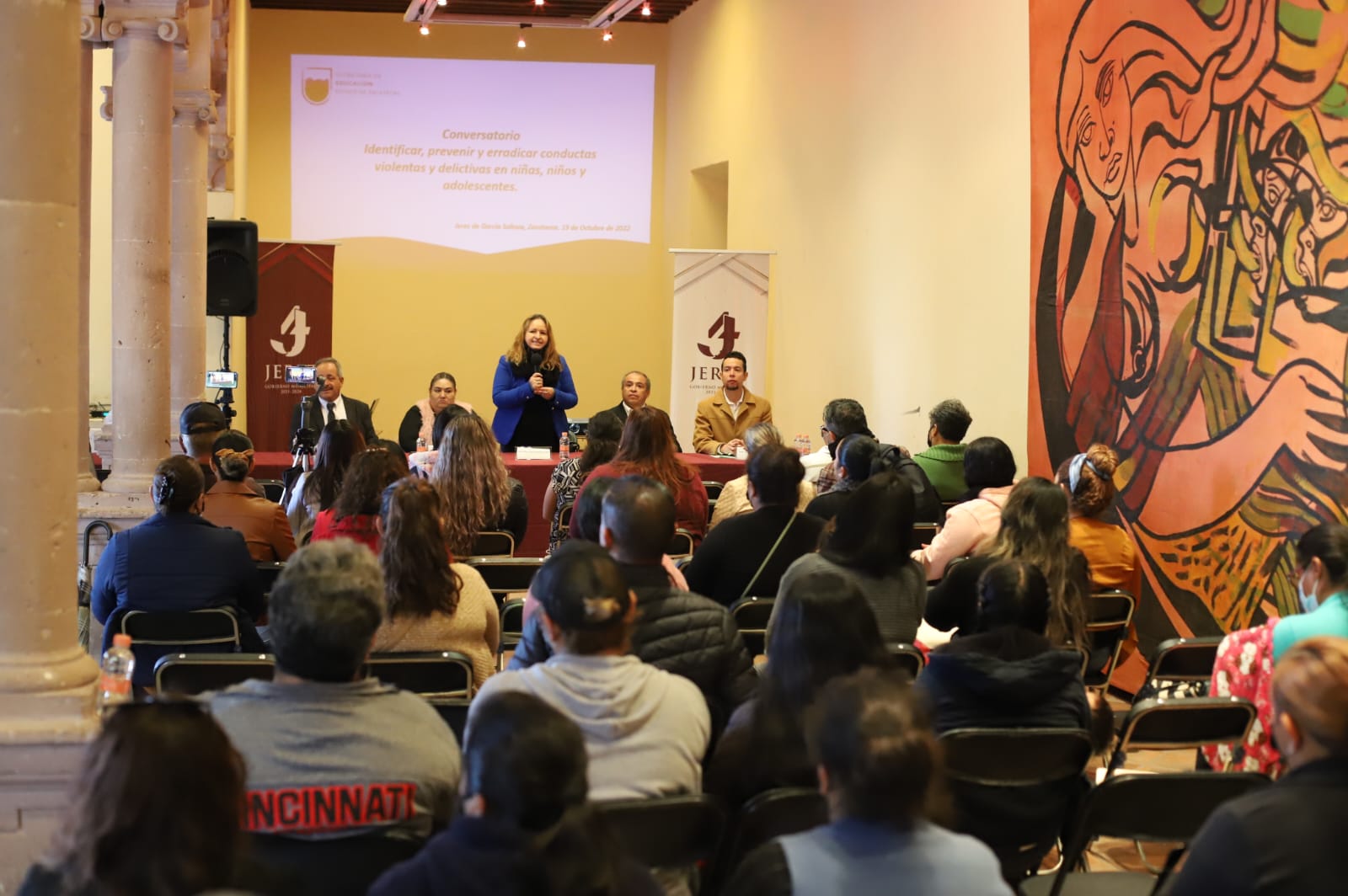 SE DESARROLLÓ EN JEREZ EL CONVERSATORIO PARA PREVENIR Y ERRADICAR CONDUCTAS VIOLENTAS EN NIÑOS, NIÑAS Y ADOLESCENTES