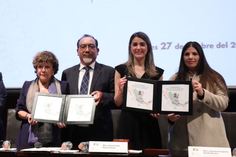 En su 25 aniversario, reconoce Gobierno de Zacatecas el aporte del IEEZ a la democracia