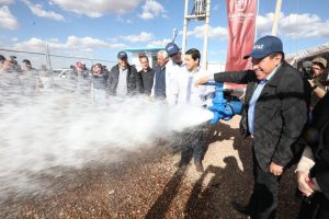 Inaugura Gobernador David Monreal Pozo 5 que dotará de agua potable a parte de la capital