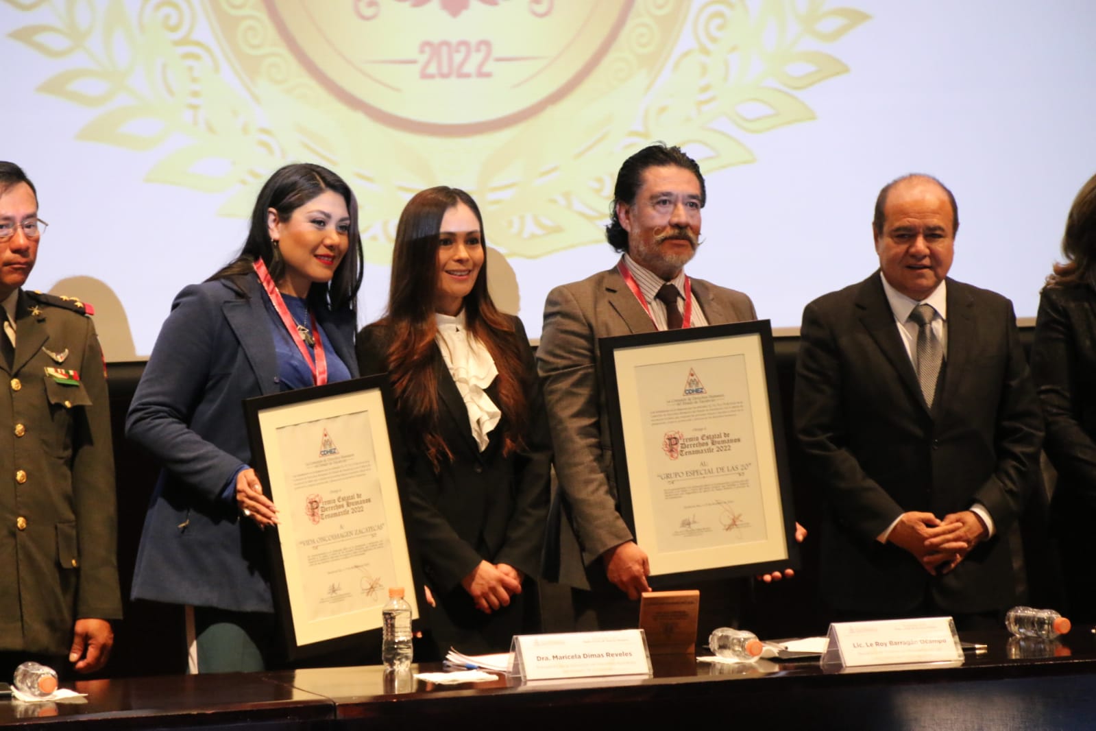 LA CDHEZ OTORGA EL PREMIO ESTATAL DE DERECHOS HUMANOS “TENAMAXTLE 2022”