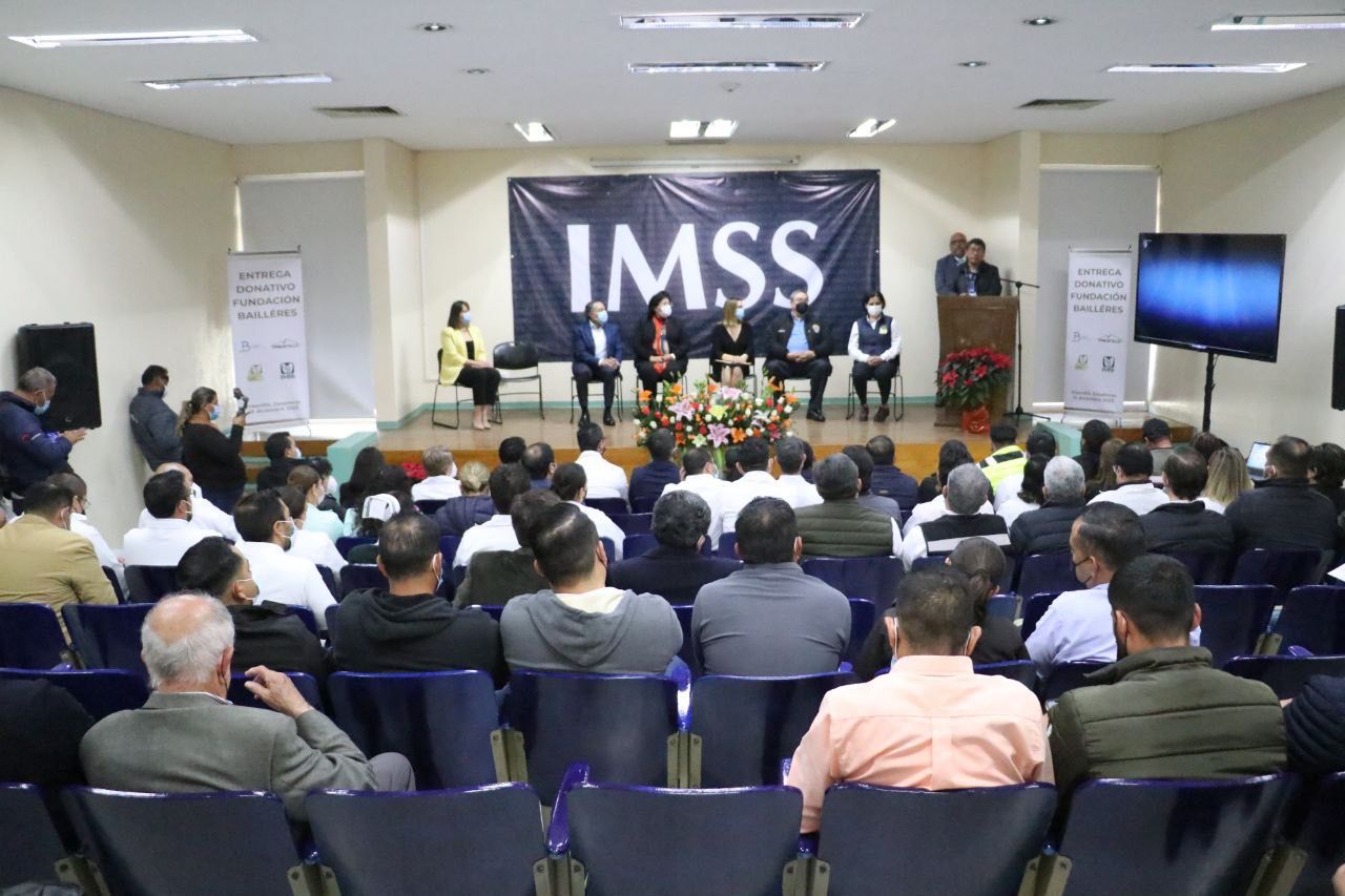 PARTICIPA SAÚL MONREAL ÁVILA EN DONACIÓN AL IMSS POR PARTE DE LA FUNDACIÓN ALBERTO BAILLÈRES