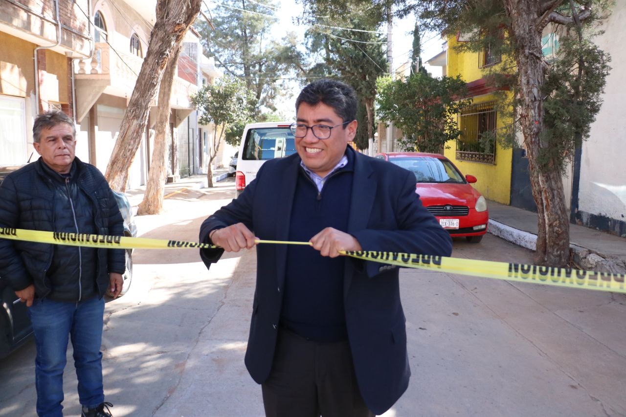 SUPERVISA SAÚL MONREAL OBRAS EN FRESNILLO