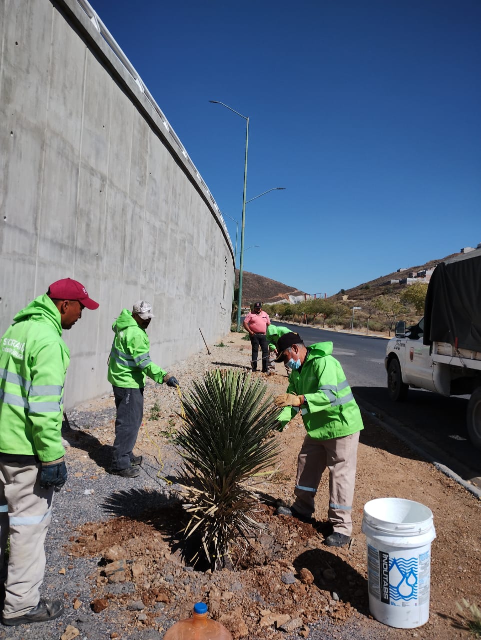Continúa Gobierno de Zacatecas con acciones de limpieza, alumbrado e imagen urbana