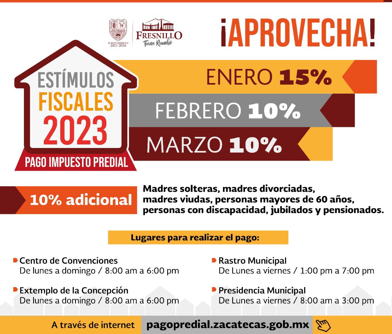 ANUNCIAN DESCUENTOS EN EL PAGO DEL PREDIAL DURANTE EL PRIMER TRIMESTRE DEL AÑO