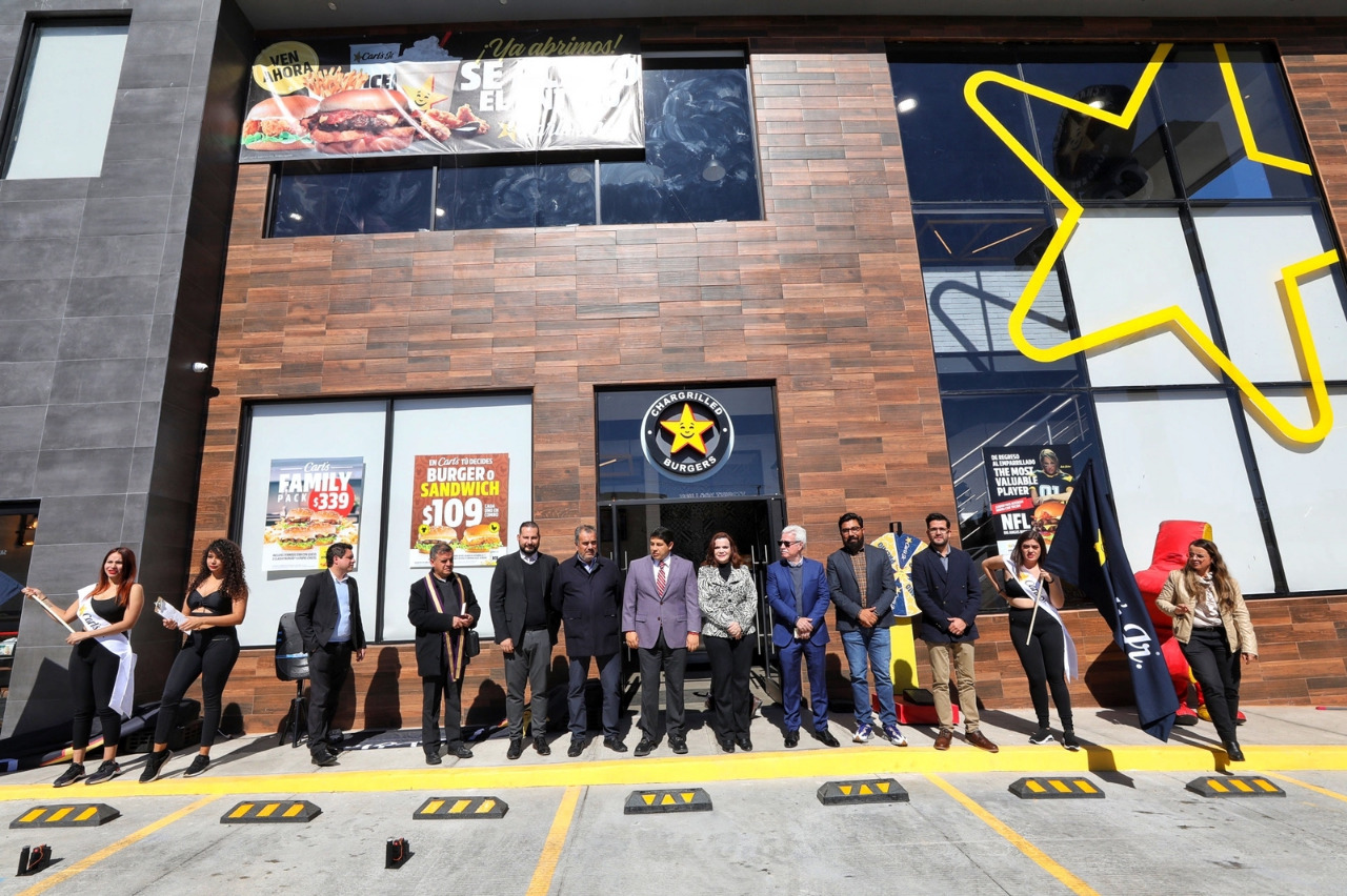 Llega nueva sucursal de Carls Jr a Zacatecas