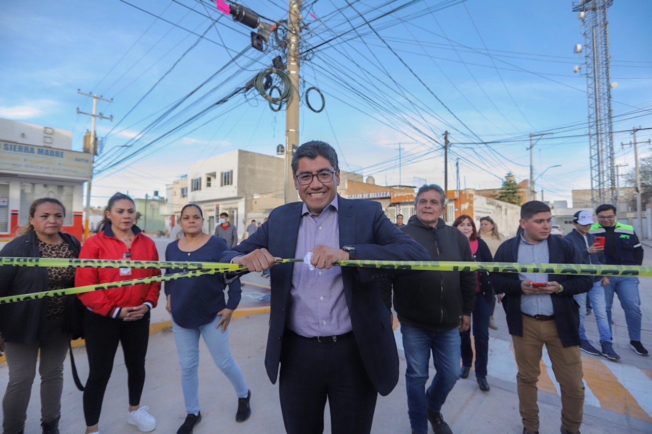 BENEFICIA SAÚL MONREAL A VECINOS DE LA JUSTO SIERRA CON LA REHABILITACIÓN INTEGRAL DE LA CALLE