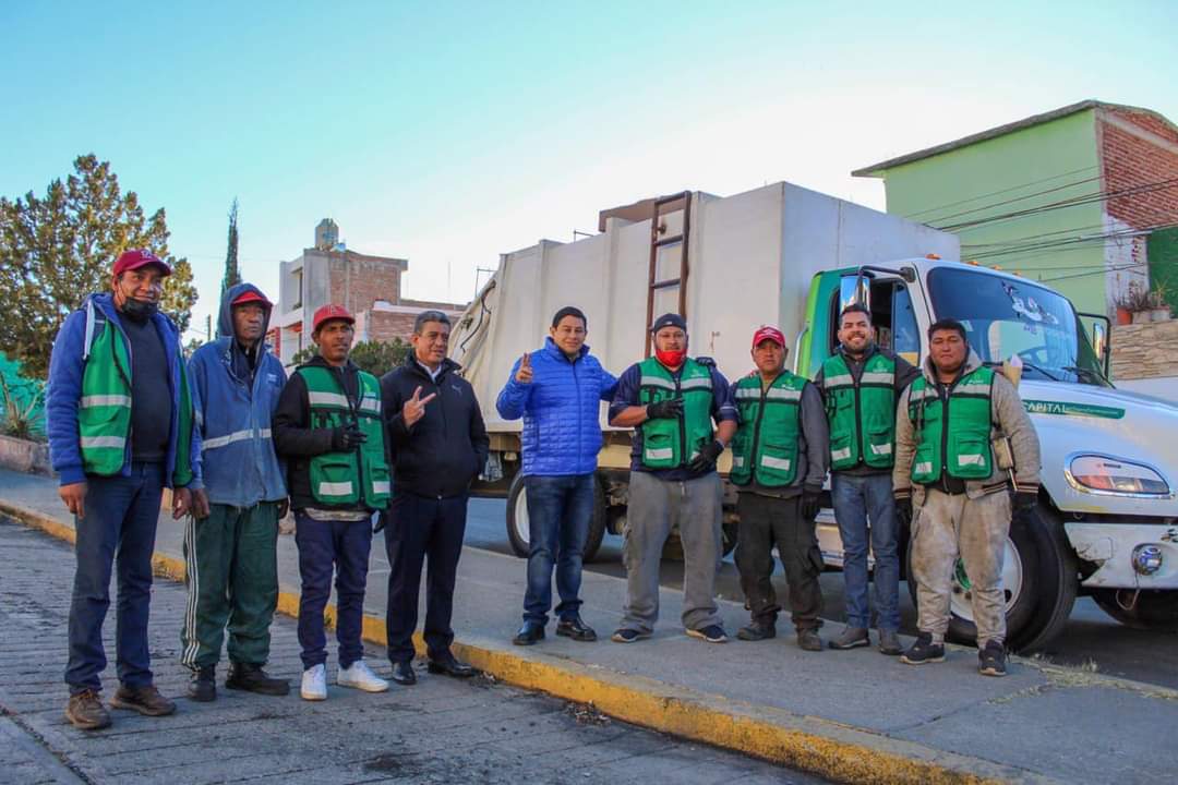 SUPERVISA JORGE MIRANDA LOS SERVICIOS DE RECOLECCIÓN DE RESIDUOS SÓLIDOS