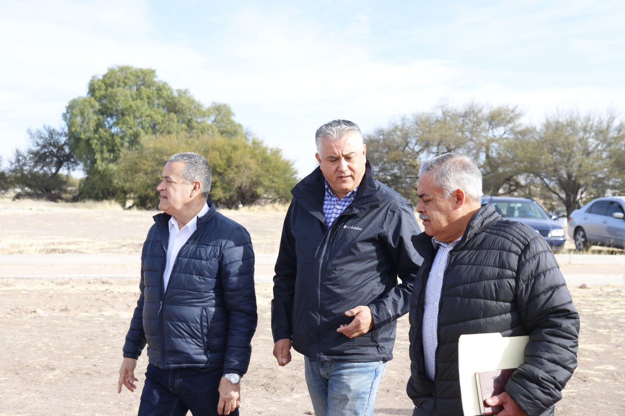 CONSTATA EL DOCTOR SALAZAR AVANCES EN LAS OBRAS COMPLEMENTARIAS DEL NUEVO PANTEÓN “ÁNGELES ETERNOS”